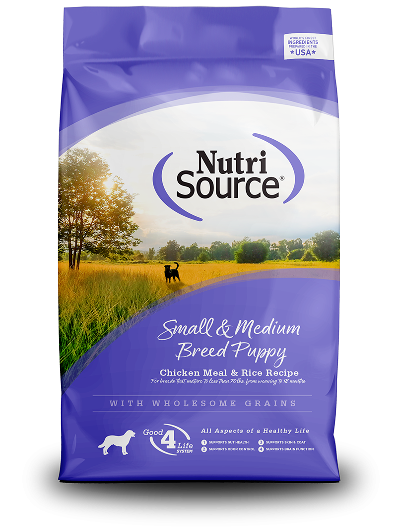 NutriSource S&M Puppy Chicken and Rice (Pollo y Arroz Cachorro)