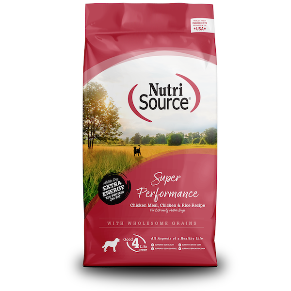 NutriSource Super Performance Chicken and Rice 40 lbs