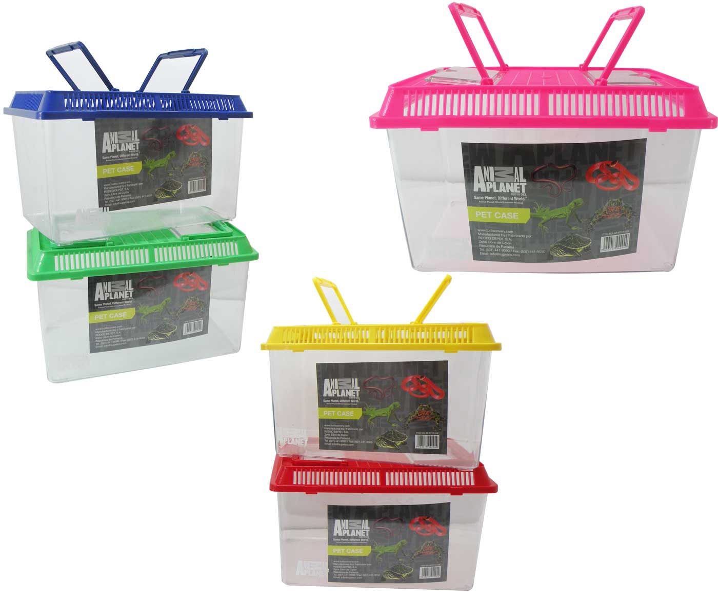 Transportadora P/Reptiles Animal Planet