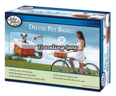 Canasta Deluxe Bike Basket (hasta 15 Lb)