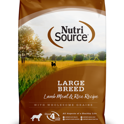 NutriSource Adulto Large Breed Cordero y Arroz 26 lbs