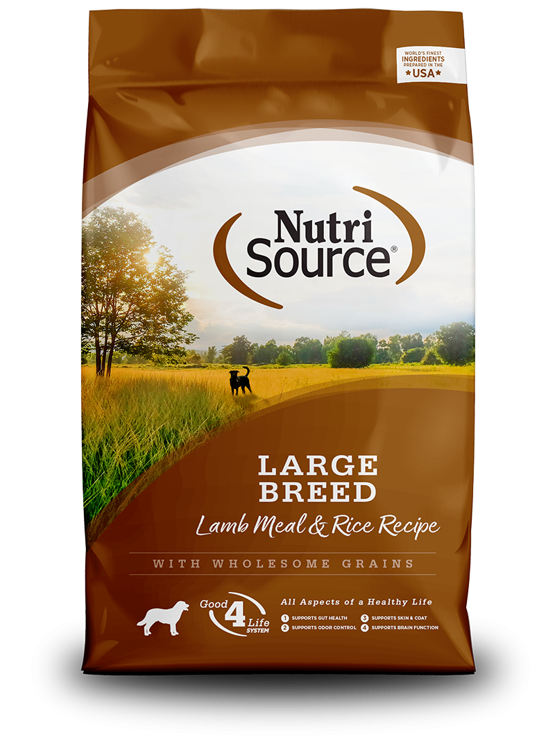 NutriSource Adulto Large Breed Cordero y Arroz 26 lbs