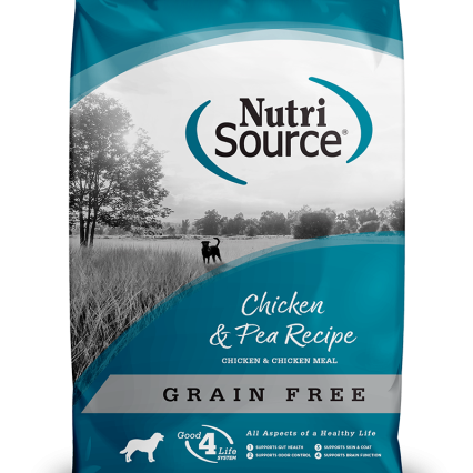 Nutrisource Grain Free Chicken & Peas (Libre de granos Pollo y Guisantes)