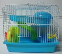 Jaula Hamster H167 Blue (10.75"l X 8"w X 10"h)