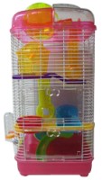 Jaula Hamster H3030 Pink (10"l X 10"w X 23"h)