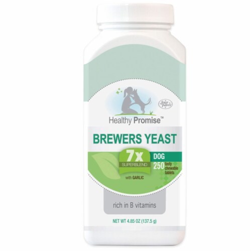 Brewers Yeast 250 Tabletas W/garlic Net Wt 4.85 Oz