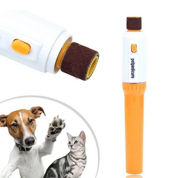 Lima de uñas para mascotas de baterías