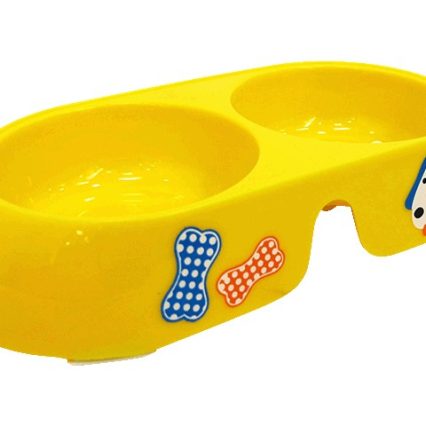Plato Doble Amarillo 23 Cm