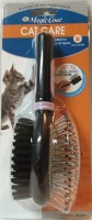 Cepillo Combo Gatos Doble Rosado Con Negro