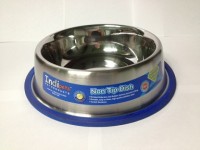 Comedero Cat No Tip Dish With Bonded Rubber