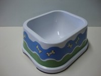 Comedero Melamina Bone Parade 5 Tazas