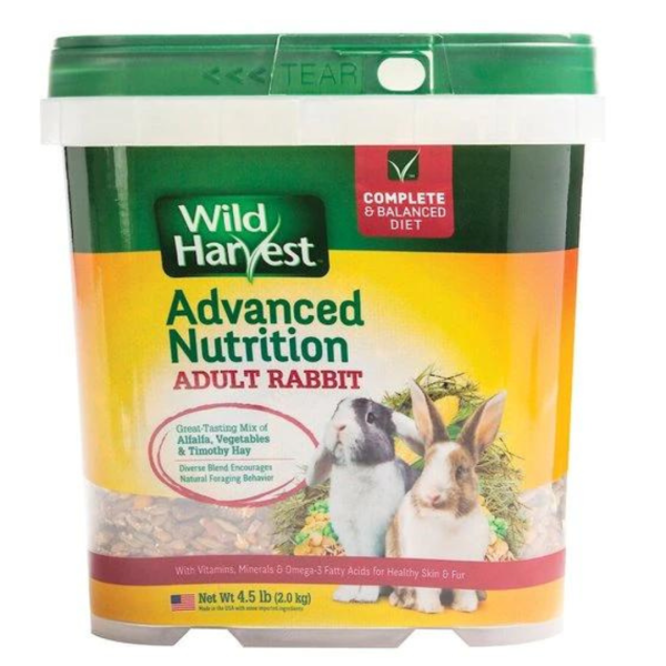 Alimento Conejos Wild Harvest 4.5 Lb
