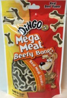 Huesos Dingo Treats Chewy Beefy Bones 4 Oz 113 G
