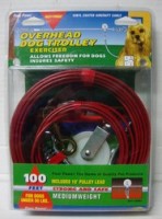 Cable 100 P(30.48 Mt) C/polea/resorte/svueltas Med