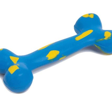 Desestresante Hueso De Hule Azul