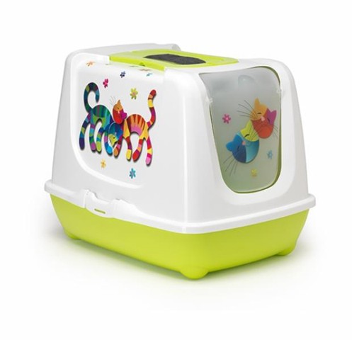 Litera Con Tapa 50 Cm Verde