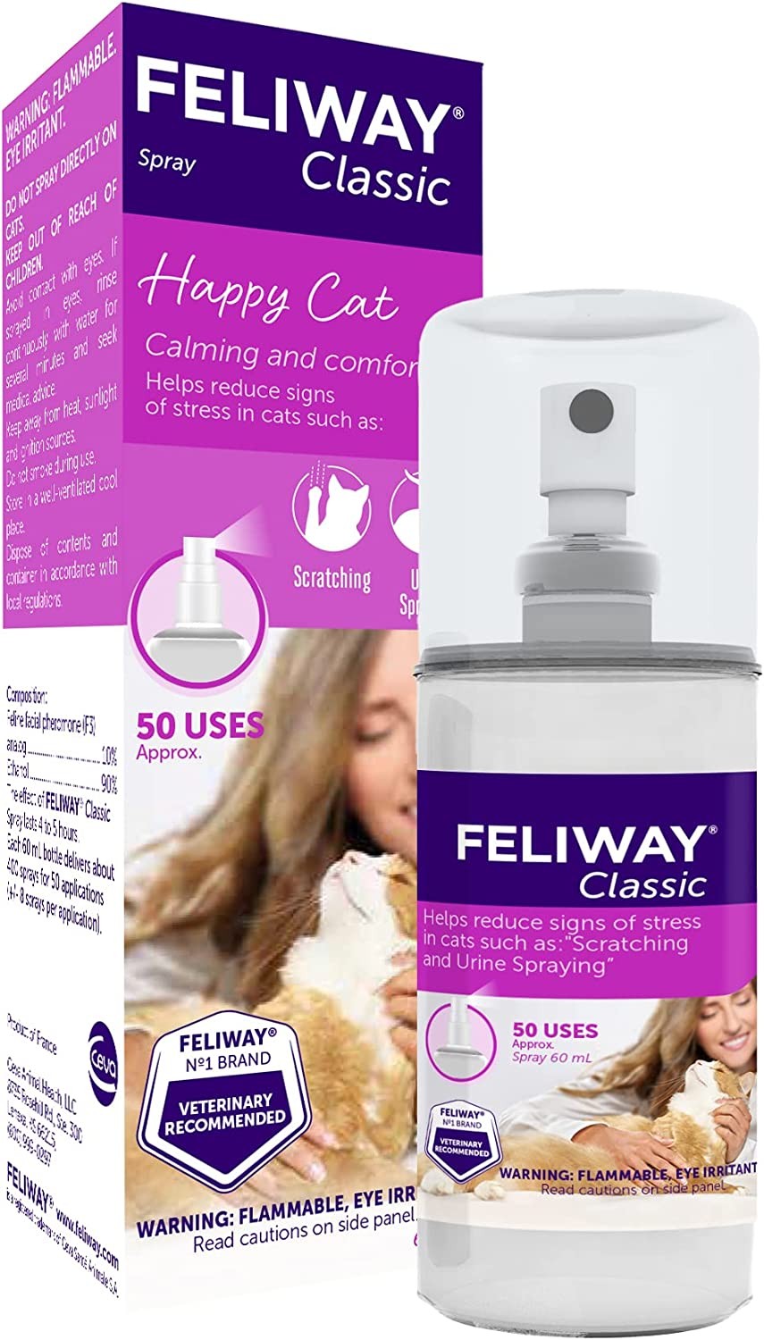 Feliway Classic Cat Calming Pheromone Spray 60 ml