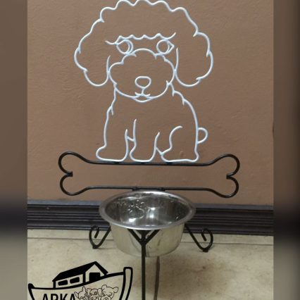 Portacomedero Arka 1 espacio y taza incluida