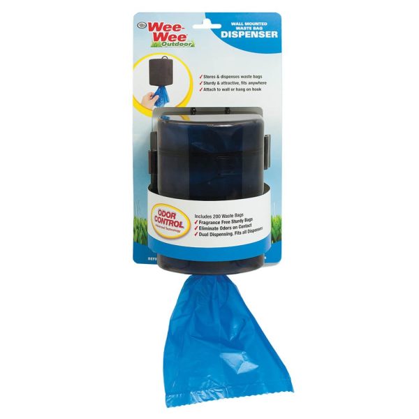 WEE WEE OUTDOOR WASTE BAG DISPENSER