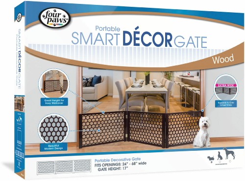 PUERTA FOUR PAWS SMART DÉCOR GATE