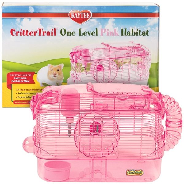 JAULA KAYTEE ONE LEVEL PINK HABITAT