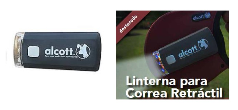 Linterna para correa