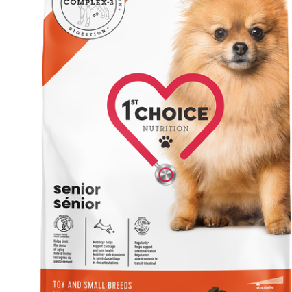 1st choice Senior Toy & Small Breeds