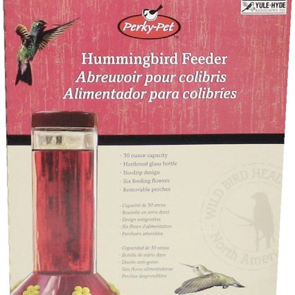 Comedero Para Colibri En Vidrio De 30 Oz