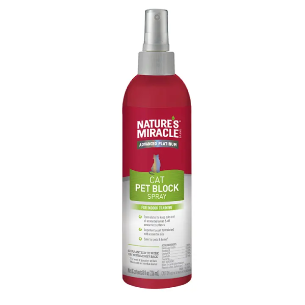 Cat Pet Block Spray 8 Fl Oz(236 Ml)