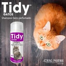Shampo en Seco para Gato Tidy