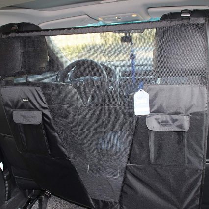 Malla de barreras asiento trasero de coche