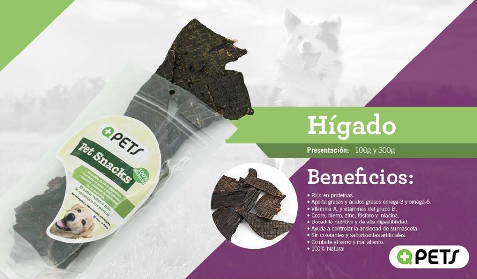 Higado de cerdo MASQPETS