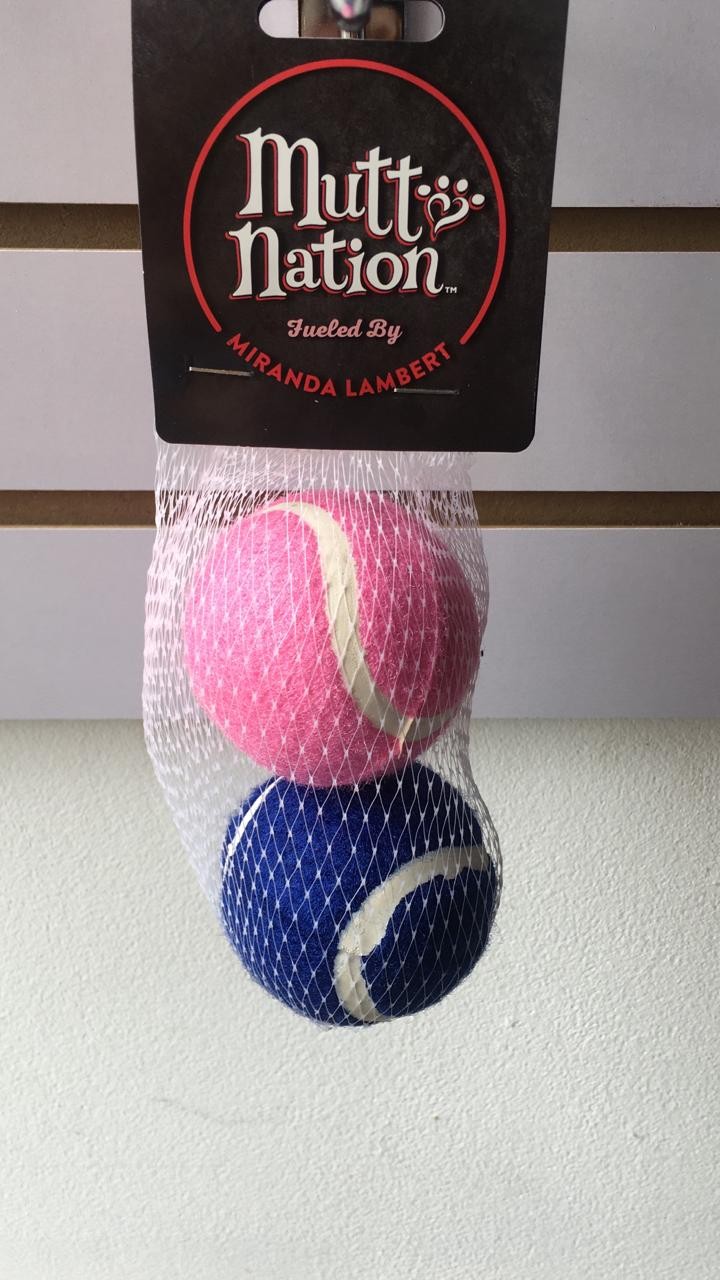 Bolas de tennis para perro Mutt Nation