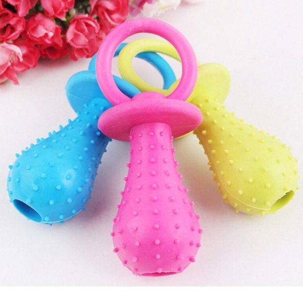 Juguete para perro chupeta con cascabell