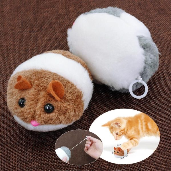 DESESTRESANTE RATÓN DE CUERDA PARA GATO