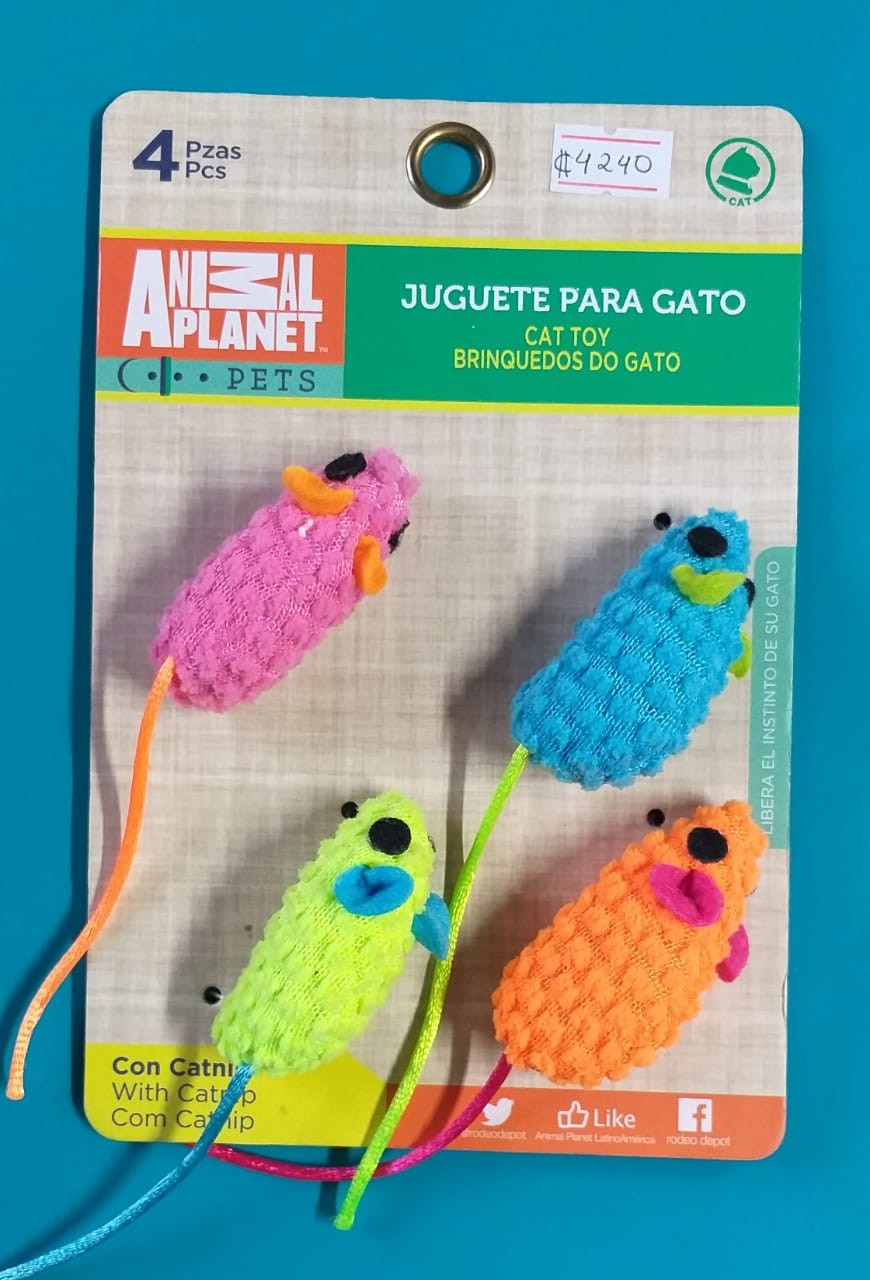Set de 4 ratones