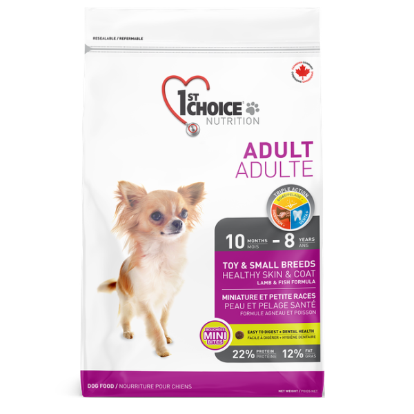 1st Choice Adult Toy & Small Breeds Healthy Skin & Coat