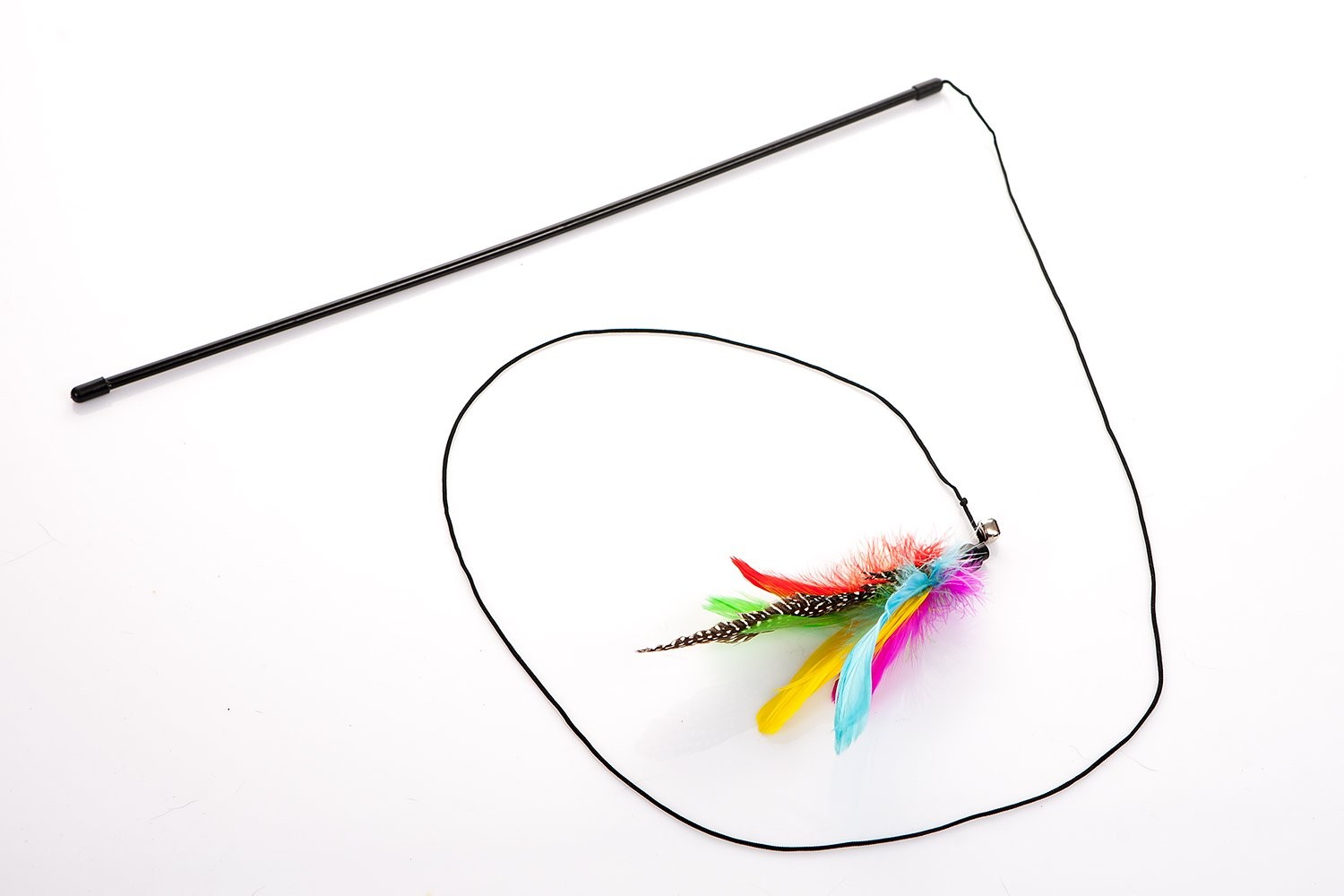 Juguete para gato pluma
