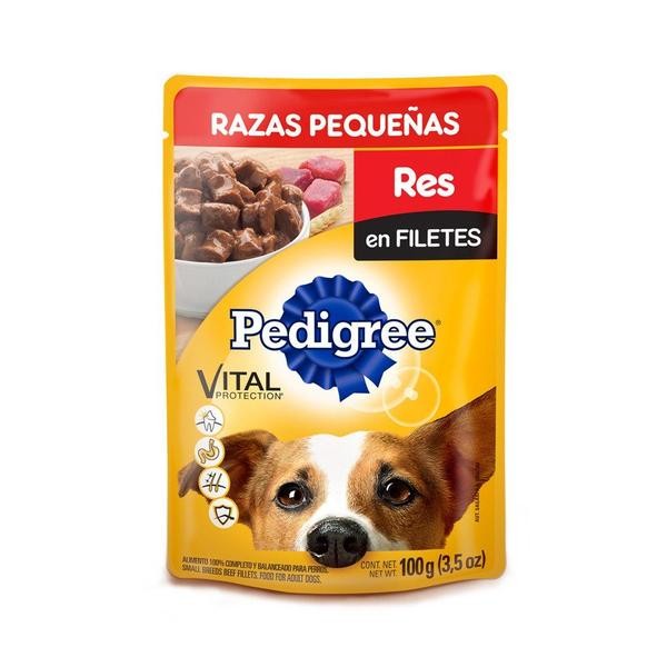 Comida húmeda Pedigree raza pequeña 100grs