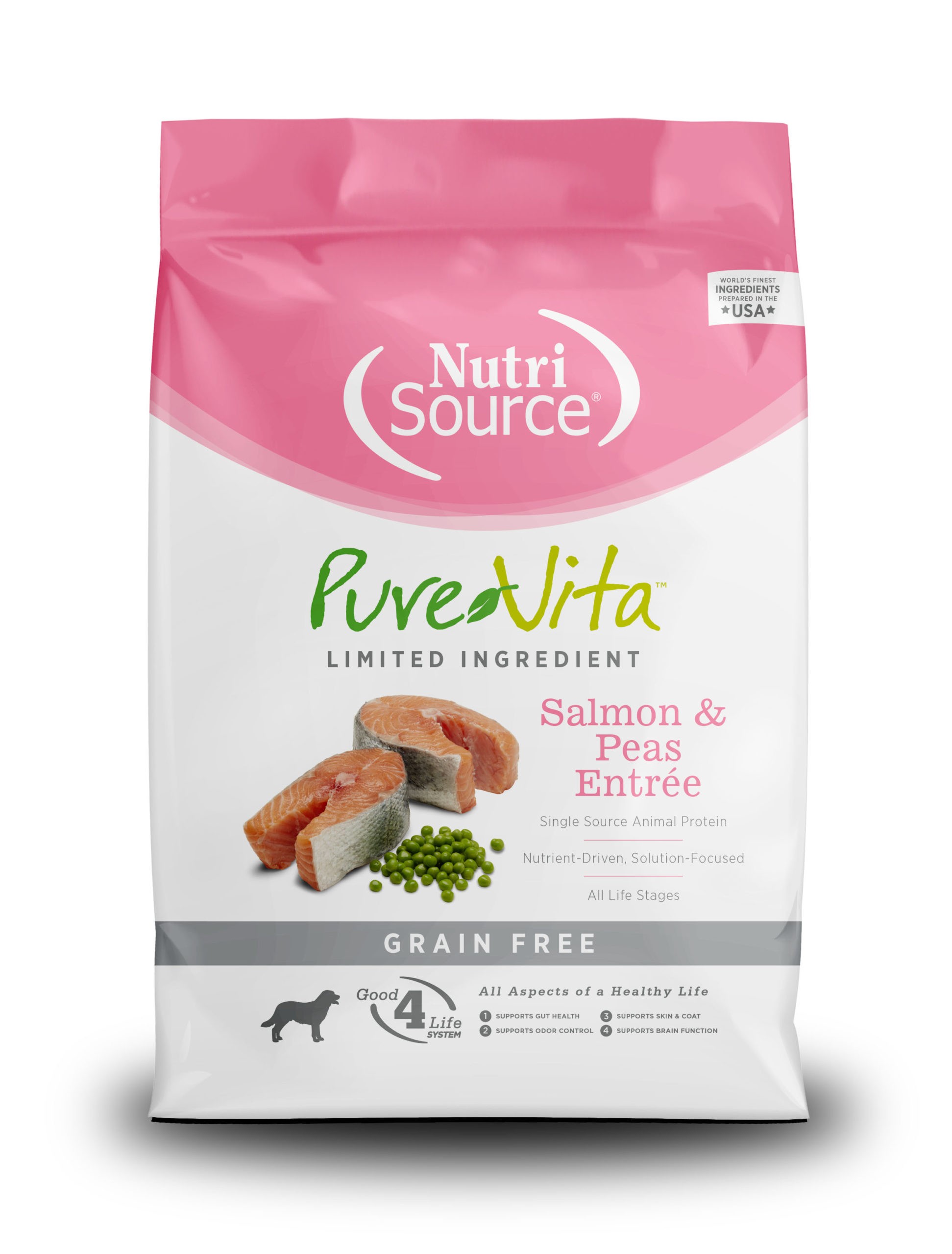 Nutrisource Pure Vita Salmón libre de granos