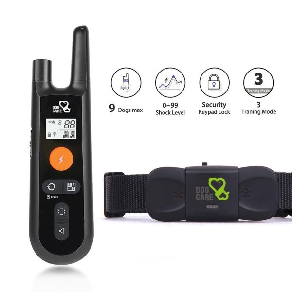 Collar de entrenamiento para perro anti ladrido con control remoto
