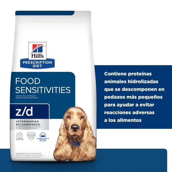 Hill's Prescription Diet z/d, Alergias Alimentarias, Alimento para Perro