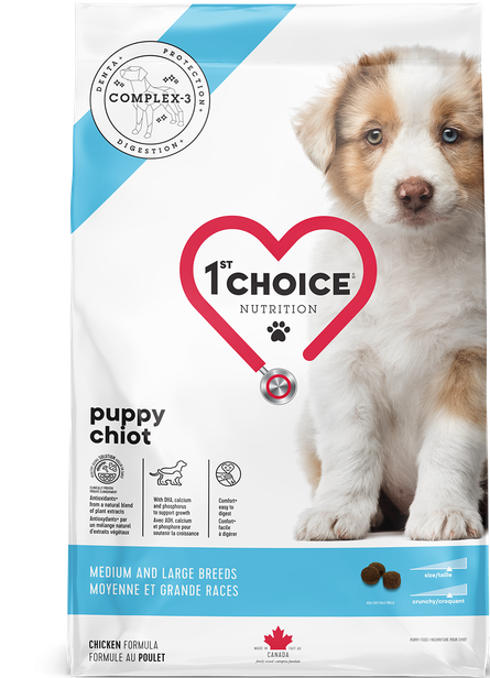 1st choice Puppy Medium and Large Breeds