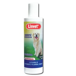 Champú con cipermetrina pulguicida Linvet
