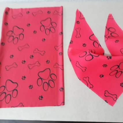 Banda para perro + bandana para personas personalizadas