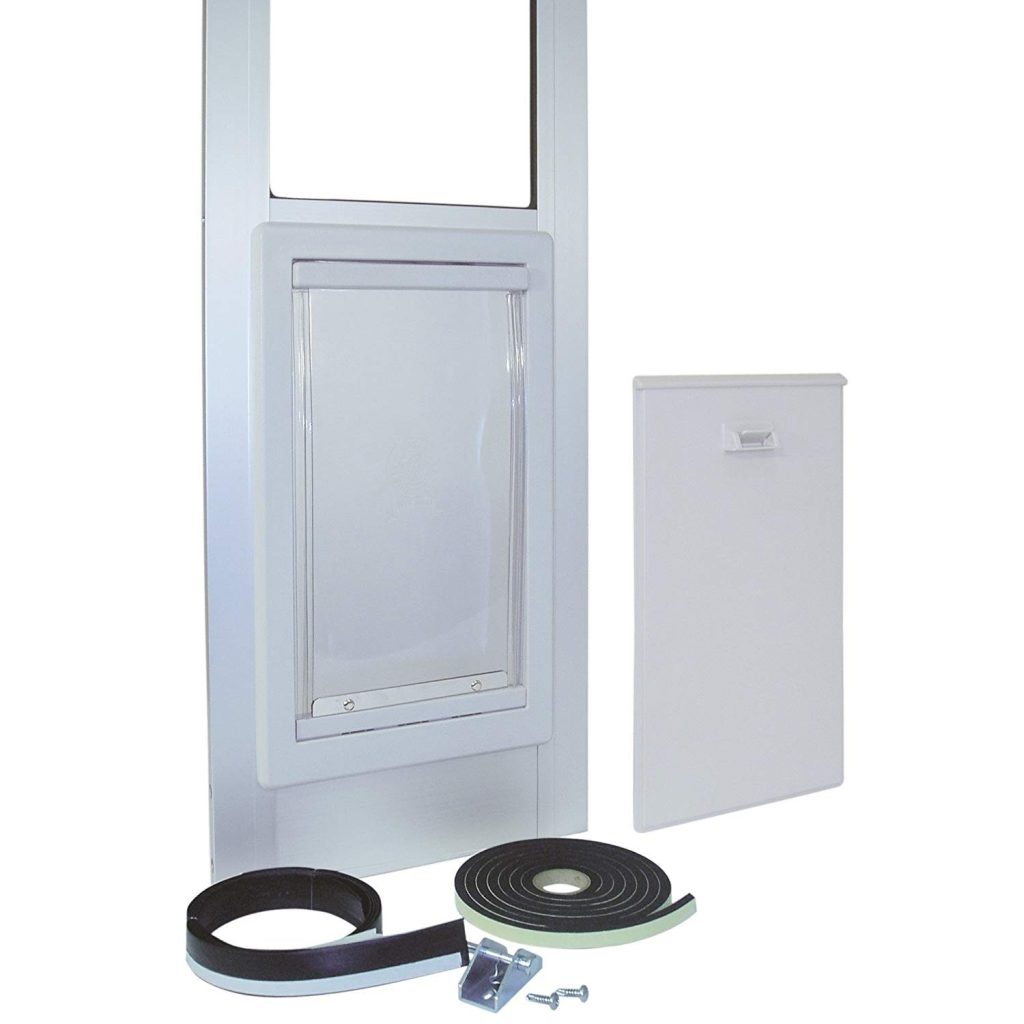 Puerta modular de aluminio de patio para mascotas