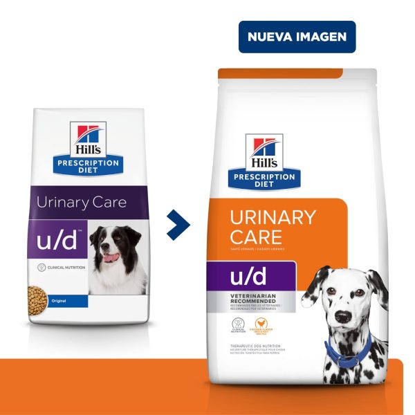 Hill's Prescription Diet u/d, Cuidado Urinario, Alimento para Perro, 3.85kg