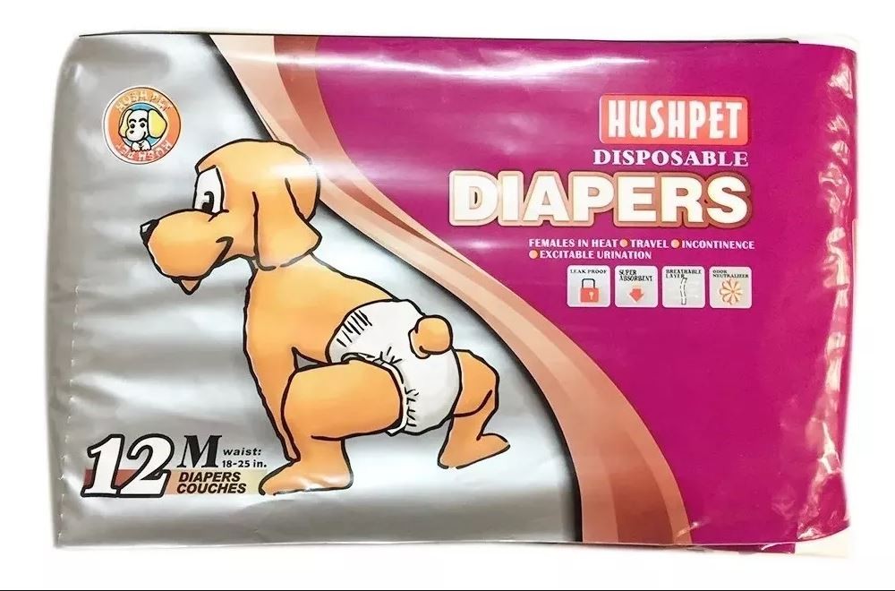 PAÑALES HUSHPET - TALLA M