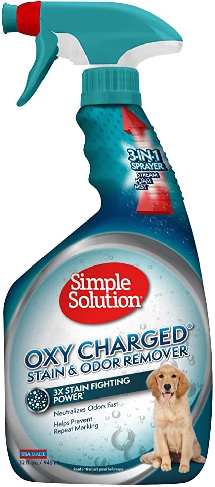 Oxy Charged Stain & Odor Remover Simple Solution