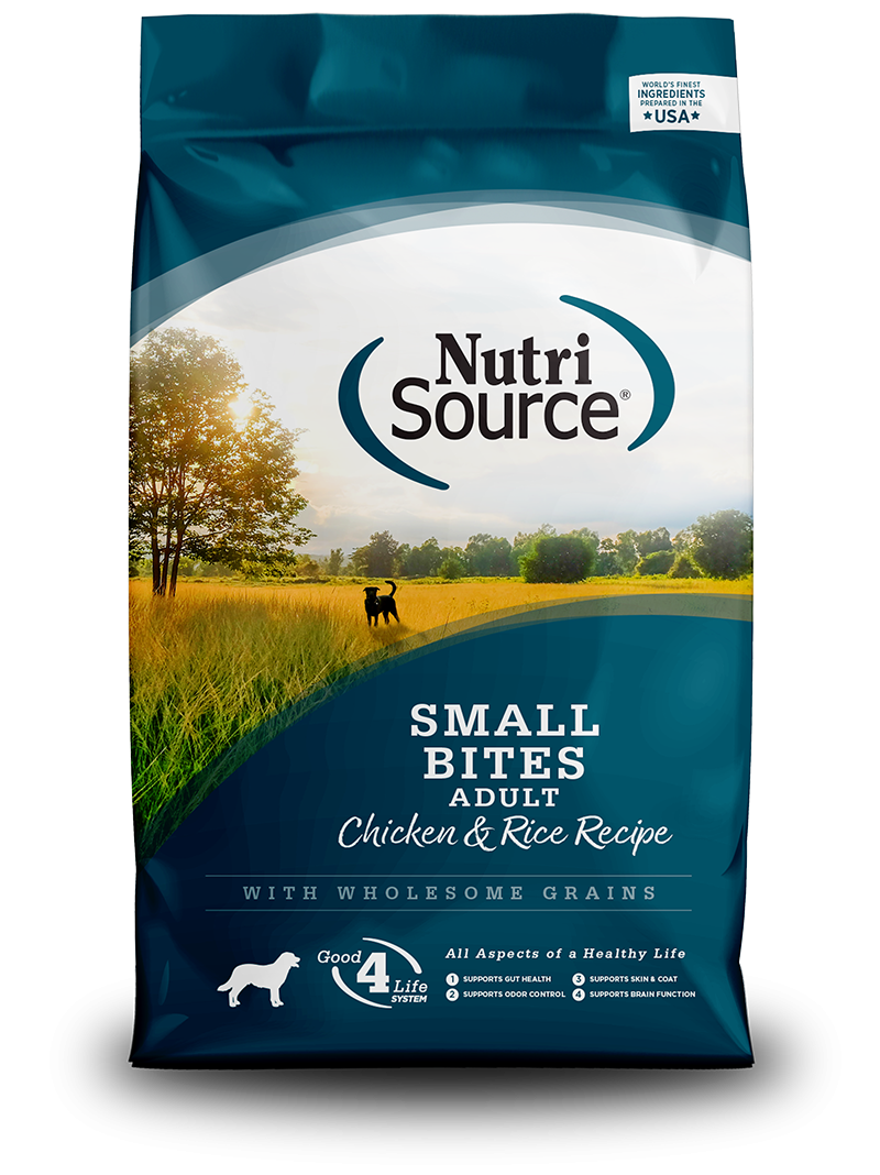 NutriSource Small Bites Adulto Pollo y Arroz